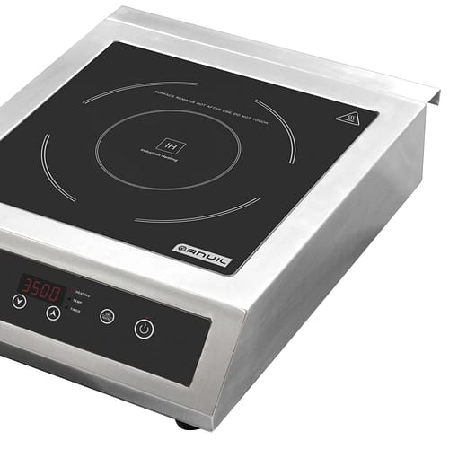 Anvil ICL3500 Elite Performance Large Induction Cooker with 290mm Cooking Surface and Touch Controls